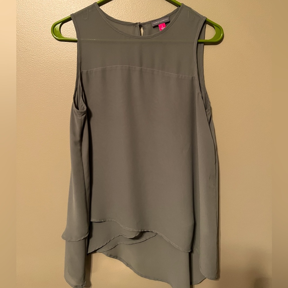 Olive Green Vince Camuto | Flowy Women’s top | Small